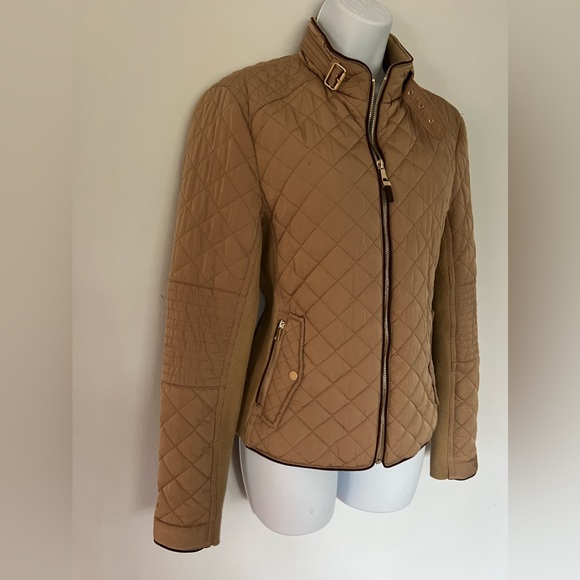 ZARA quilted beige classy coat/ Jacket - Picture 12 of 16